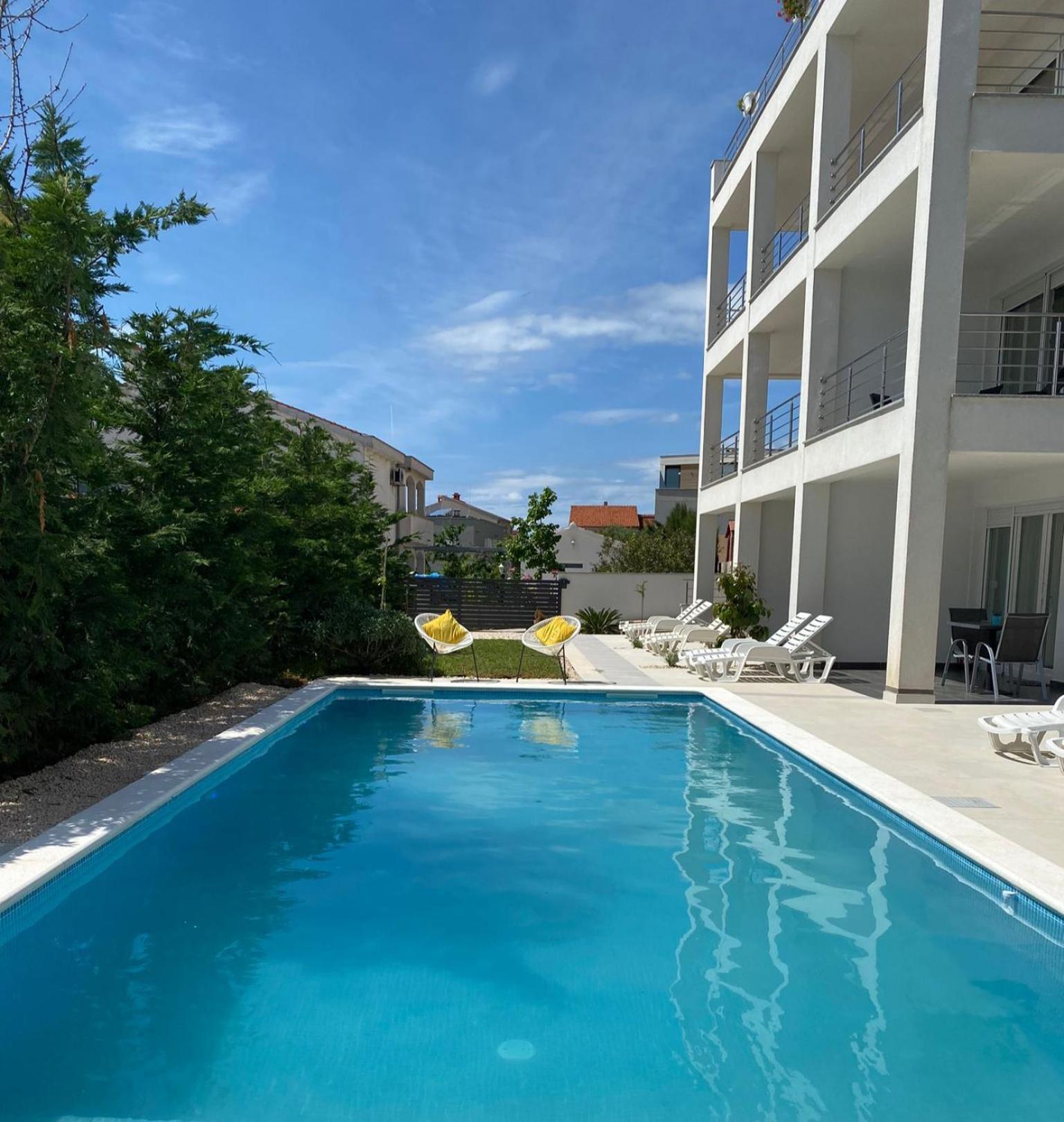 Apartment Deluxe Villa Carlotta Zadar Eksteriør billede