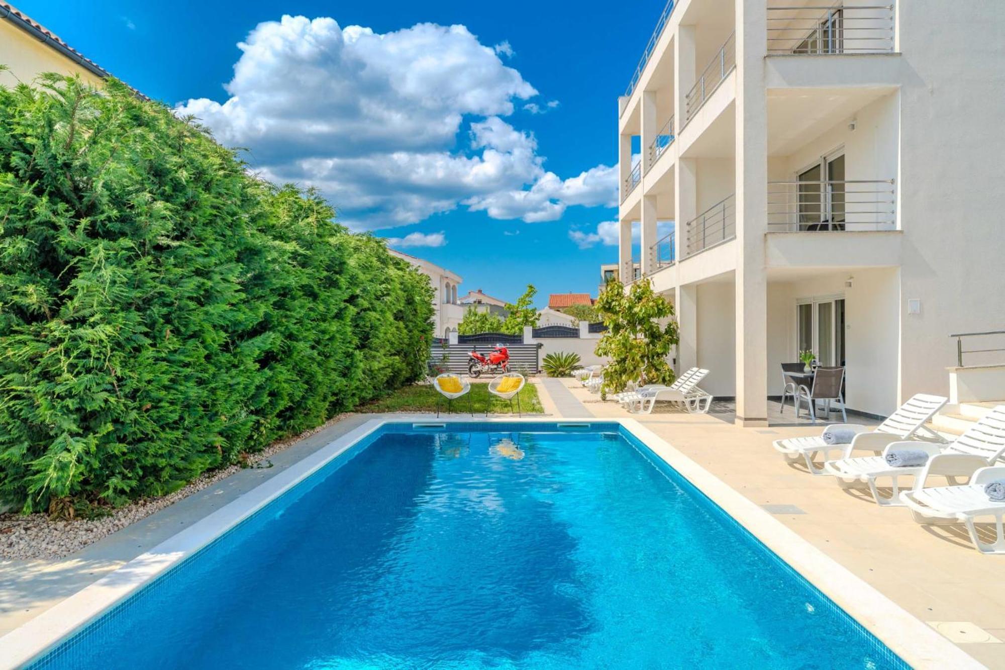 Apartment Deluxe Villa Carlotta Zadar Eksteriør billede