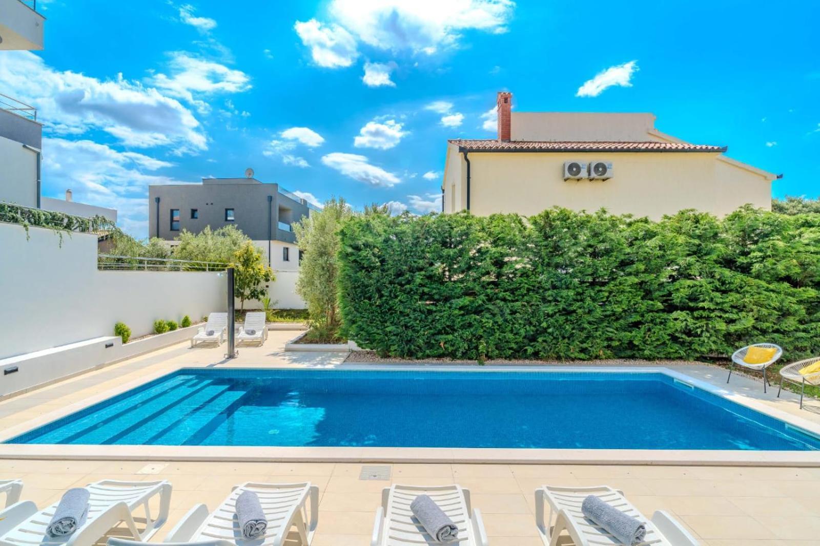 Apartment Deluxe Villa Carlotta Zadar Eksteriør billede