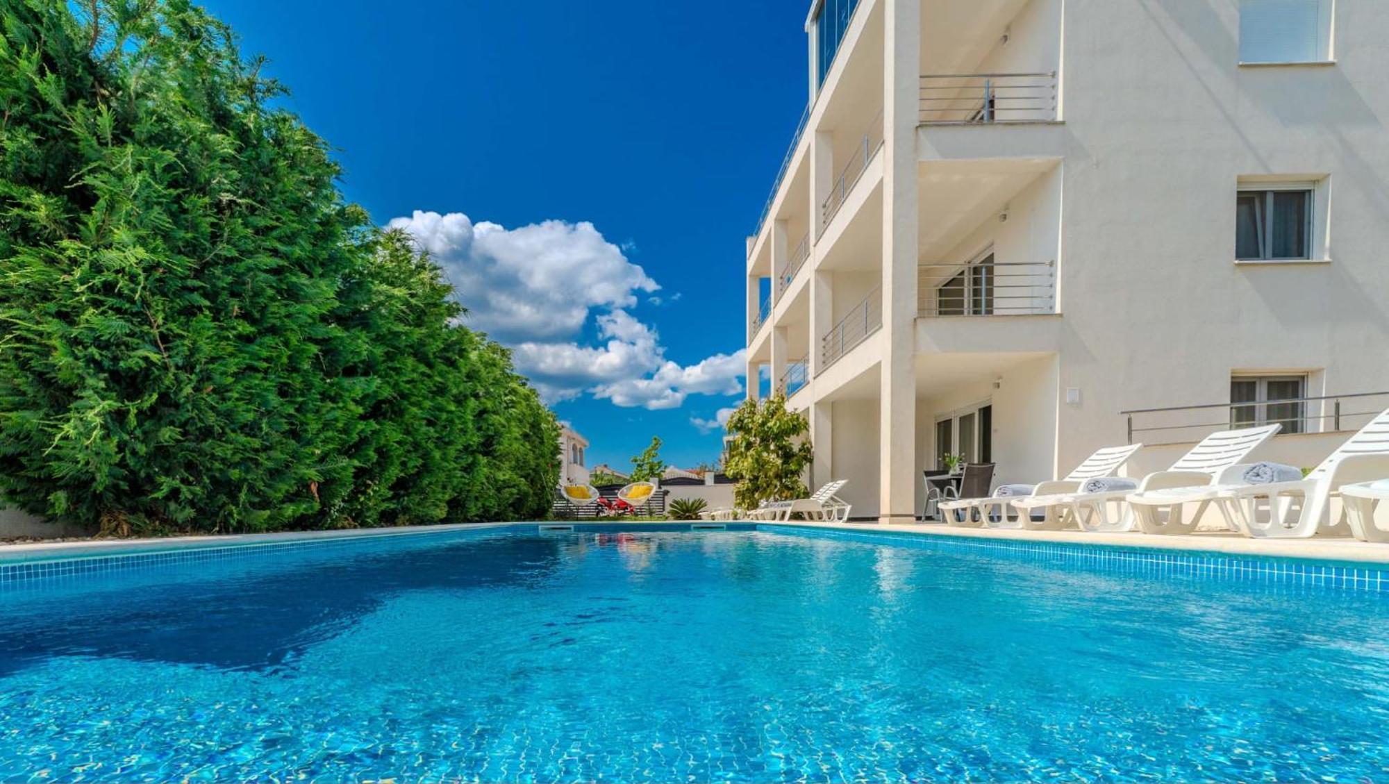 Apartment Deluxe Villa Carlotta Zadar Eksteriør billede